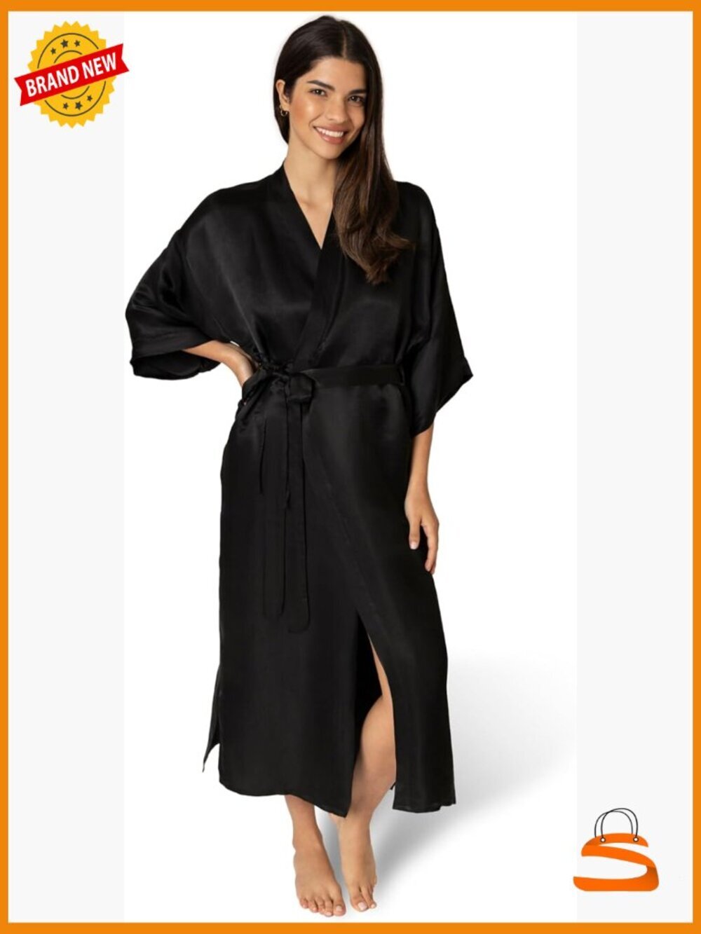 Luxury 27 Momme Mulberry Silk Robe Handcrafted Oprah Daily Pick